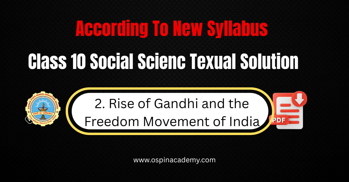 CLASS 10 SOCIAL SCIENCE CHAPTER 2