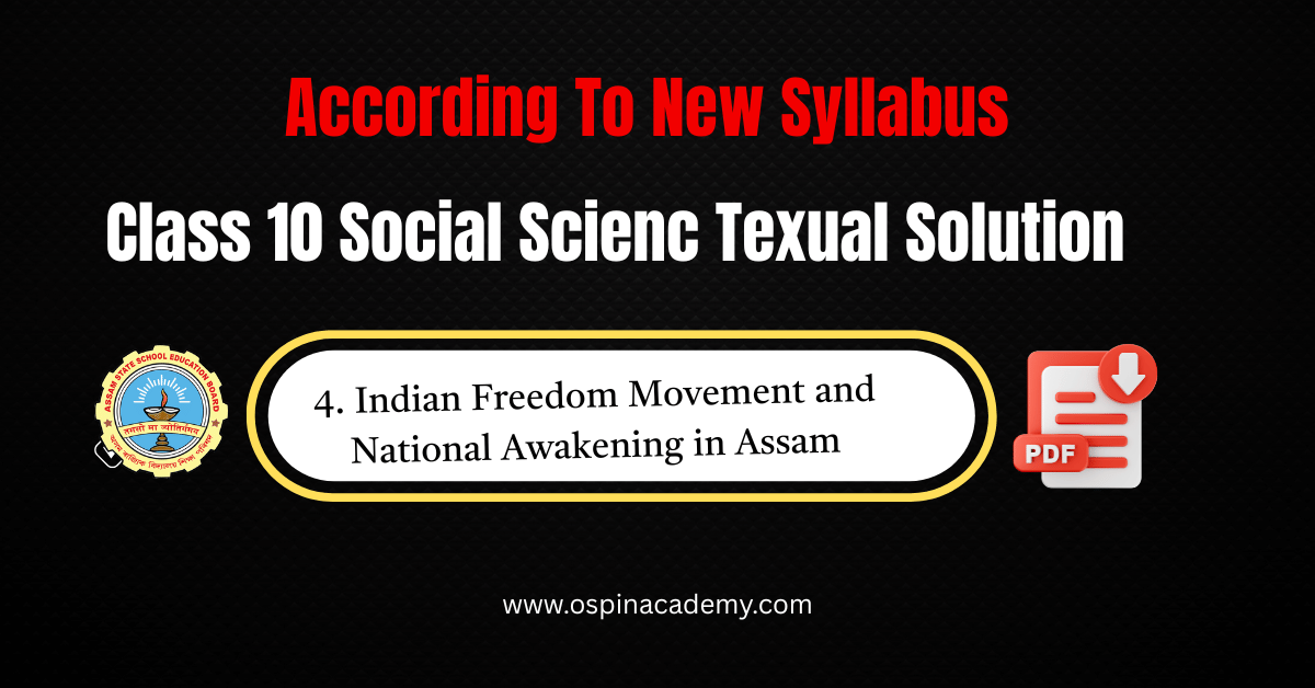 CLASS 10 SOCIAL SCIENCE CHAPTER 4