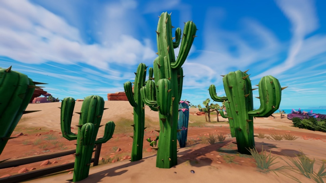 Destroy different types of cactus plants in Fortnite | PC Gamer