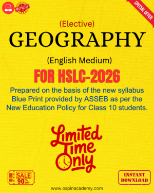 Class 10 Geography English Medium