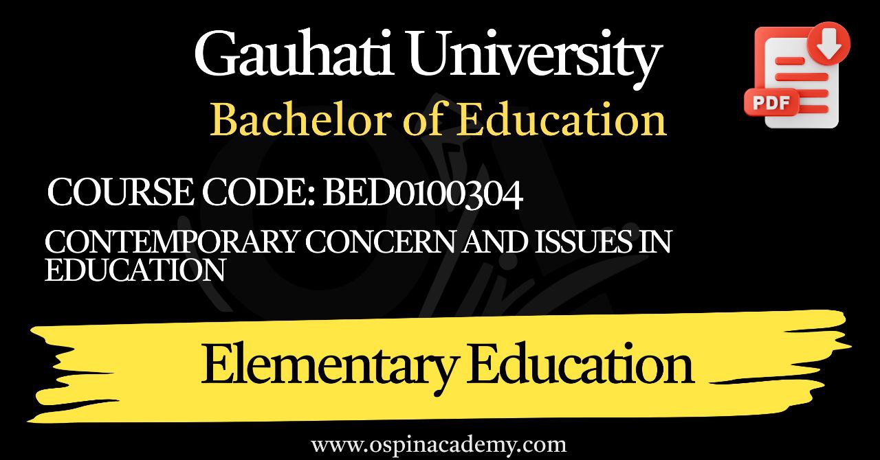 UNIT-1 Solutions Elementary Education