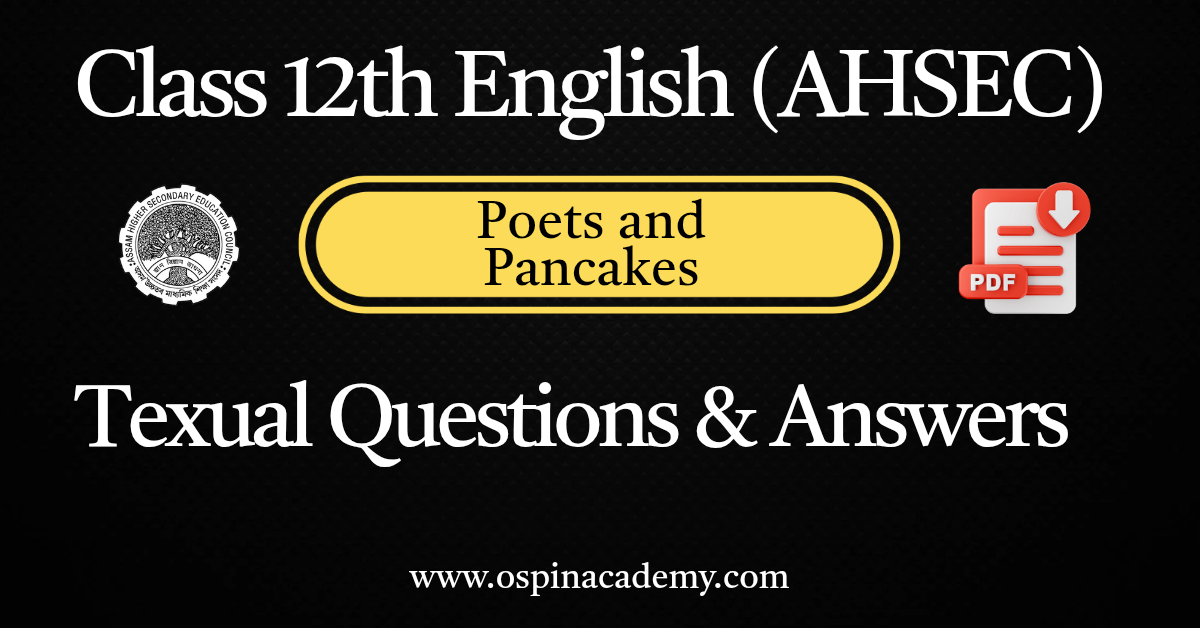 Chapter 6 – Poets and Pancakes