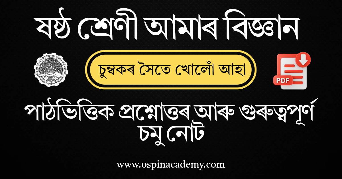 অধ্যায় ৪ – চুম্বকৰ সৈতে খোলোঁ আহাৰ